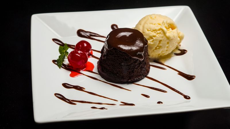 Chocolate Lava Brownie Pizza Ranch dessert